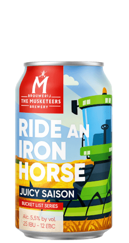 Musketeers Ride An Iron Horse